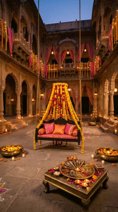 Lifafa: Mehndi swing and thaal