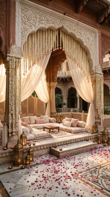 Lifafa: Jasmine nikah arch