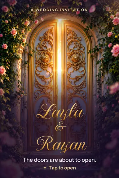 Link preview of a Skyhaven wedding invitation